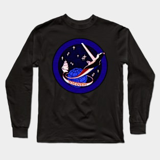 Black Panther Art - NASA Space Badge 12 Long Sleeve T-Shirt